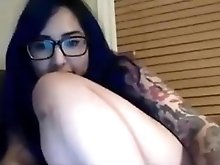 Crazy Webcam video with Big Tits, Masturbation scenes