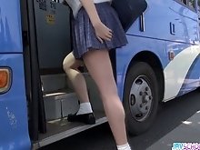 Schoolgirl Yuna asian blowjob and public fuck