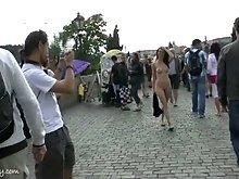 Hot Teen Eileen Sue Shows Her Sexy Body On Public Streets