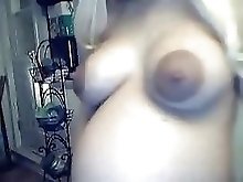 Pregnant Blonde On Webcam