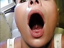 kelly the cum slut 9 big load blowjob