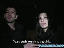 PublicAgent Spanish babe fucks stranger for cash