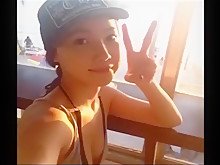 very pretty ex Korean gf video leaked