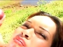 Nice cumshot on Daisy Marie