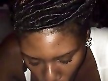 black girl facial