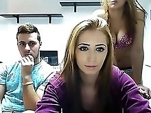 Good butt hoes getting turns at-one dick on livecam