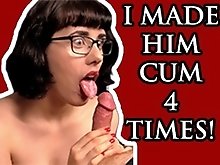 QUADRUPLE CUM BLOWJOB!!!!