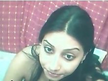 Indian Housewife shows at night